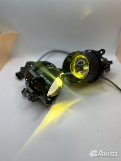 Лазерные противотуманные фары 2режим Тойота Лексус