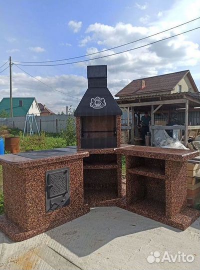 Печь барбекю мангал казан