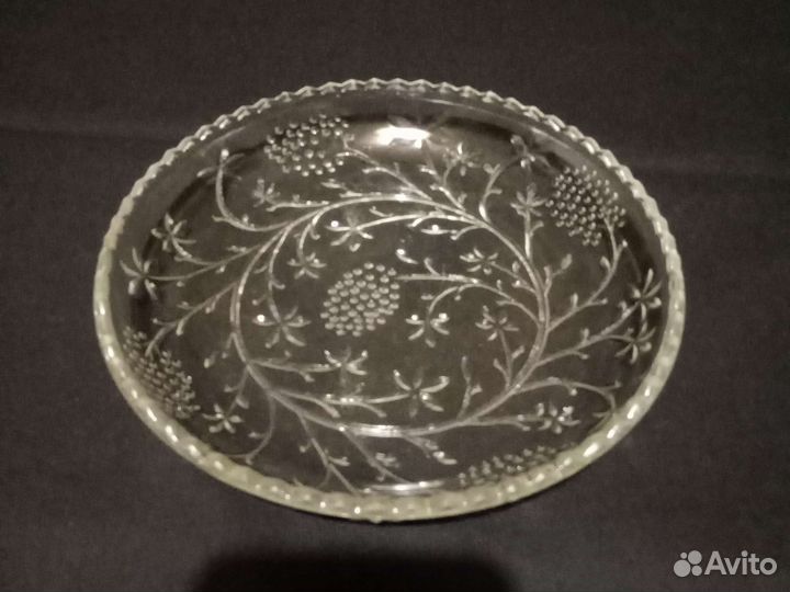 Ваза хрусталь, стекло СССР, Германия