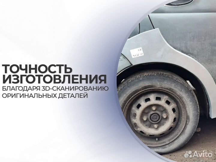 Ремонтные пороги и арки для Volkswagen Тверь