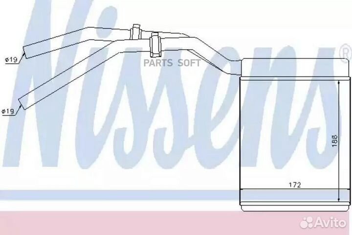 Радиатор отопителя ford C-MAX (2007) 2.0 tdci