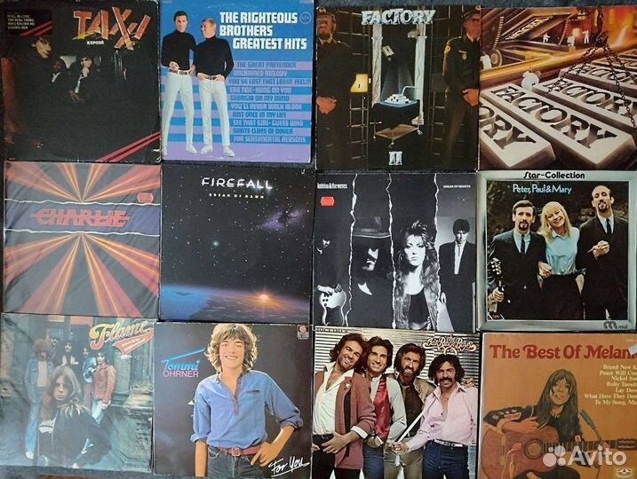 Зарубежные пластинки