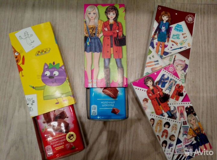 Новые коробочки для шоколадки