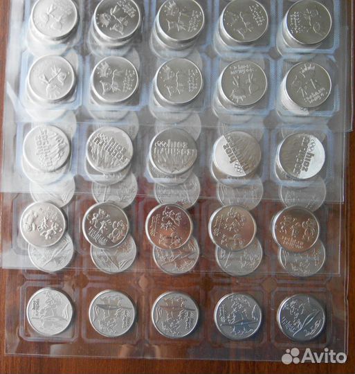 Монеты Олимпиада-Сочи 2014 года (100 шт.)