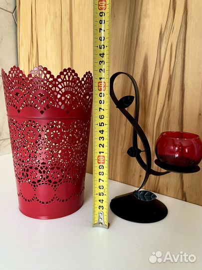 Декор кашпо подсвечник IKEA