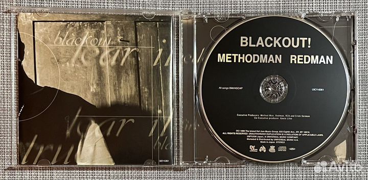 Methodman Redman - Blackout Japan CD