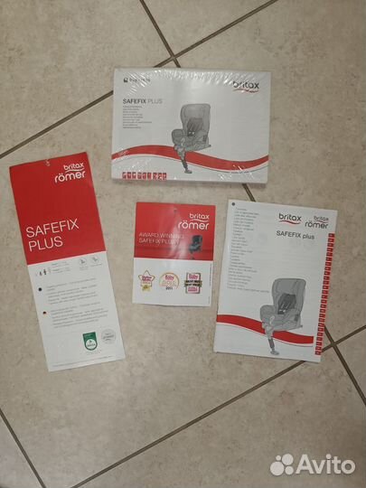 Автокресло britax romer safefix plus 9-18 кг