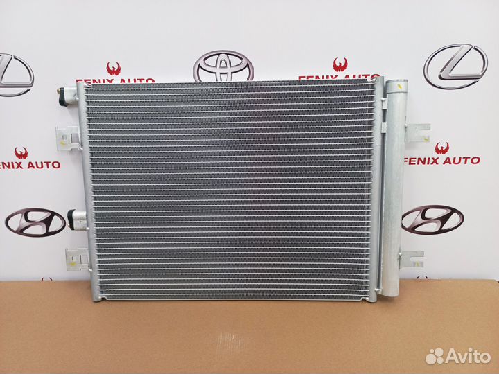 Радиатор кондиционера Лада Largus Renault Logan