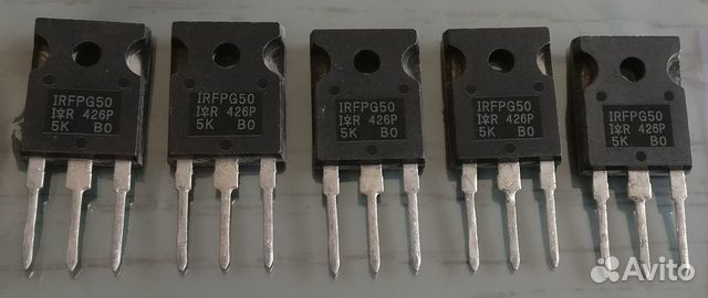 Транзистор irfpg50, 47N60C3 купить в Москве | Электроника | Авито