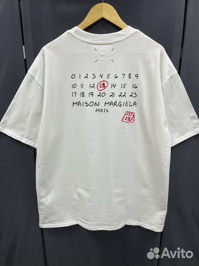 Maison margiela футболка стильная (коллекция 2024)