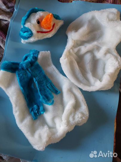 Новогодний костюм снеговика