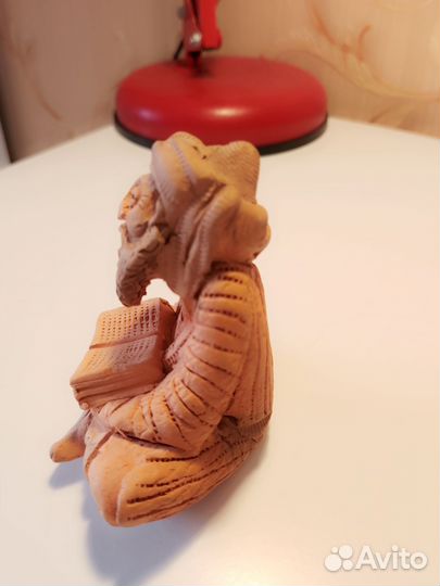 Фигурка Восточный мудрец, глина, Китай, 70-е гг