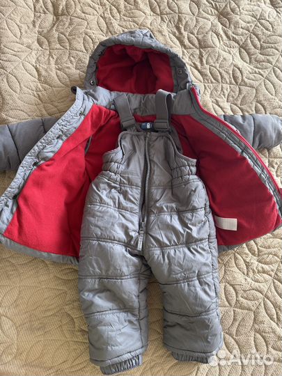Утепленный костюм детский 80