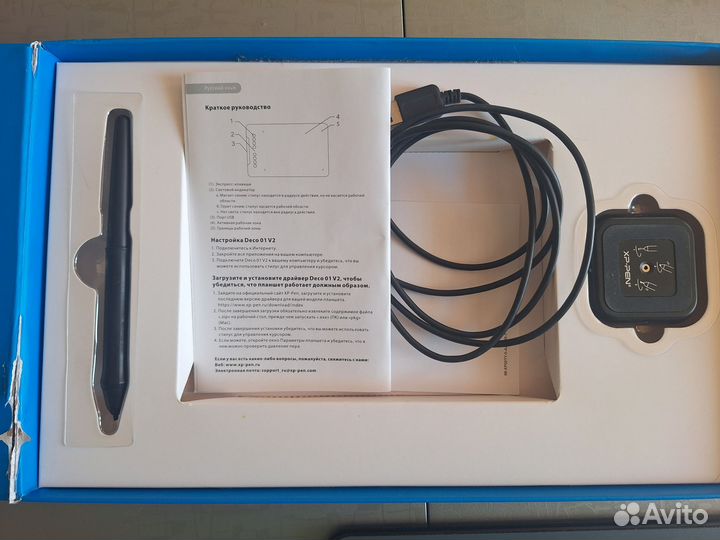 Графический планшет xp pen deco 01 v2