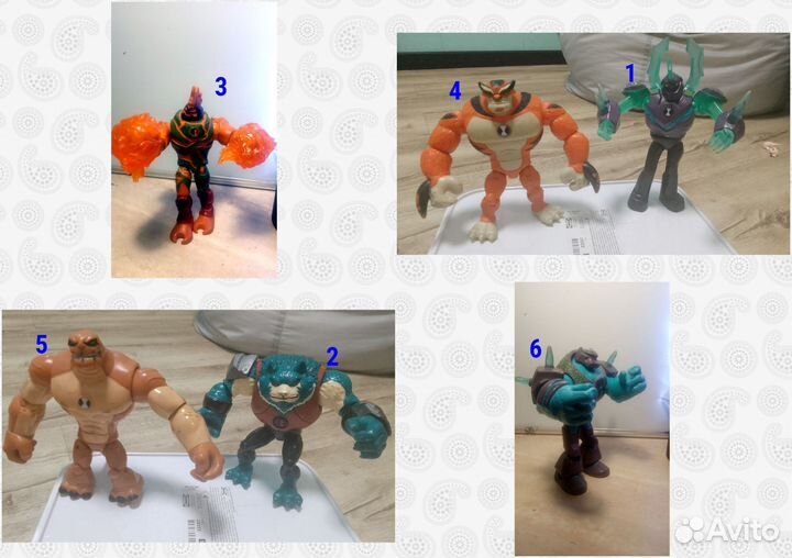 Бен (Ben) 10 (тен) Фигурки