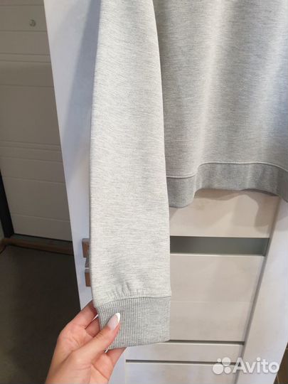 Джемпер Stradivarius oversize серый