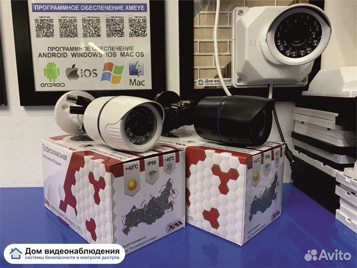 Комплект видеонаблюдения