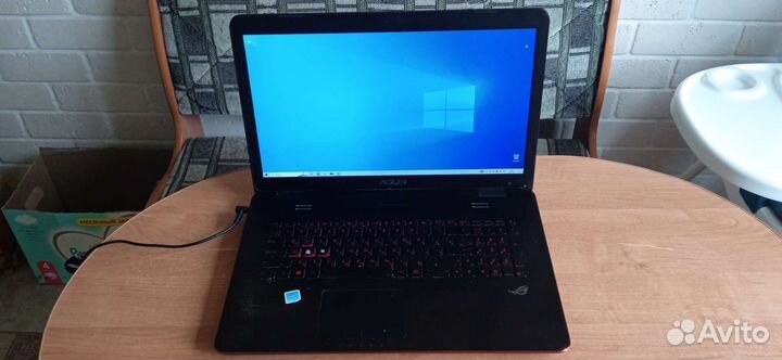 Игровой ноутбук asus