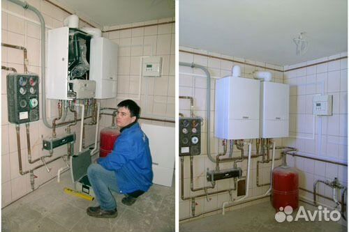 Ремонт и промывка газовых котлов, теплообменников