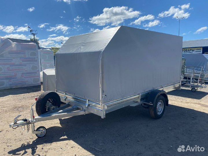 Прицеп легковой двухосный 3,4*1,8. Качество