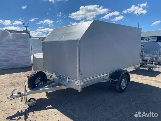 Прицеп легковой двухосный 3,4*1,8. Качество