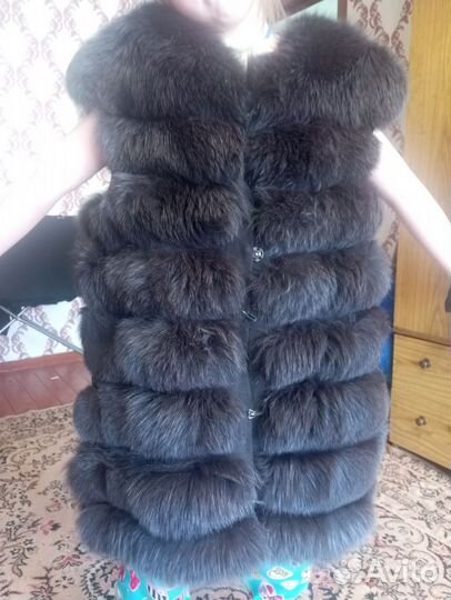 Жилетка меховая женская 44-46