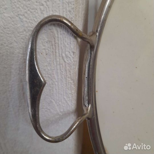 Антикварный фарфоровый поднос