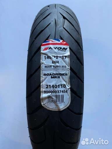 Резина на мотоцикл 140 70 17 Avon Roadrider MK2