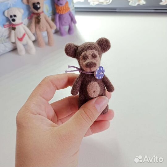 Мишки (валяние)