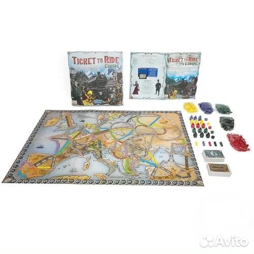 Настольная игра Ticket to Ride: Европа