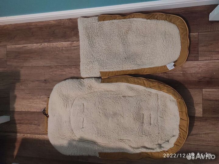 Конверт на овчине для ребёнка (в санкт, коляску)