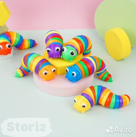 Гусеница антистресс Finger Slug