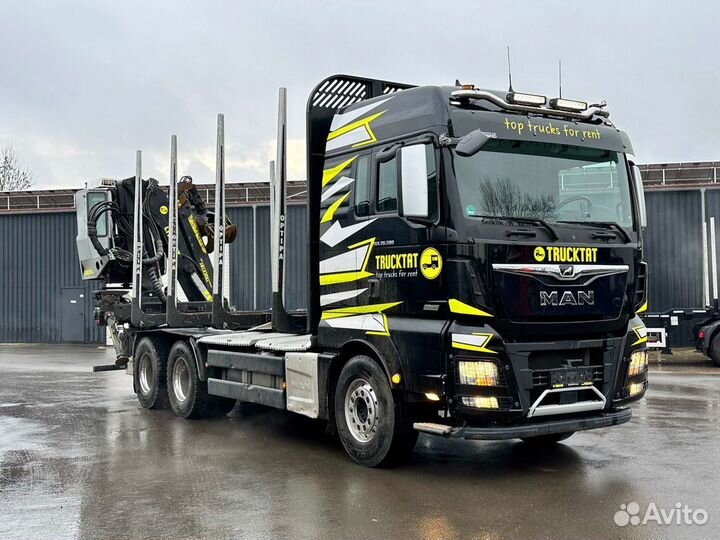 MAN TGX с КМУ, 2019