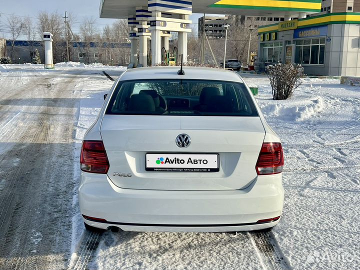 Volkswagen Polo 1.6 МТ, 2017, 72 235 км