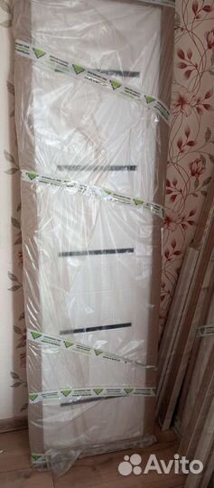 Двери межкомнатные с коробкой и наличниками новые