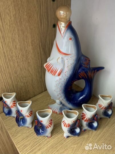 Фарфоровые рыбки СССР