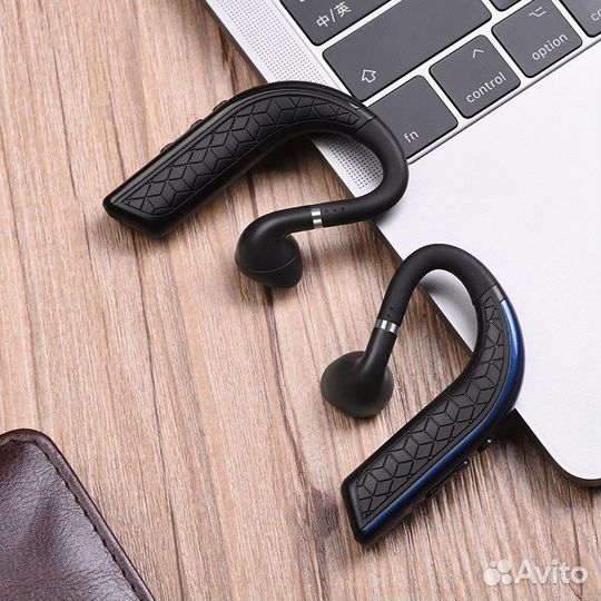 Черная Bluetooth гарнитура Hoco E48