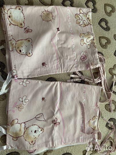 Бортики в детскую кроватку