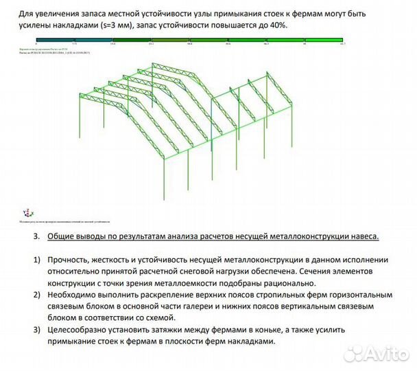 Навес из металлопрофиля, 5 дней, 5х7 r-7025