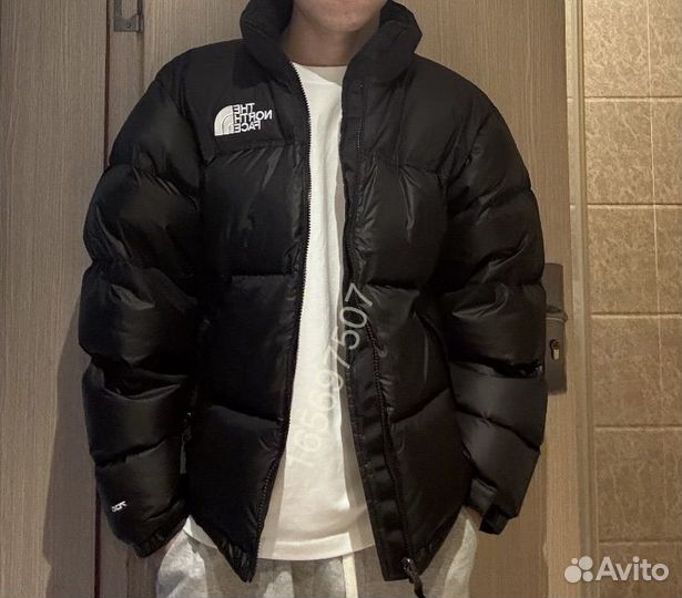 Пуховик the north face 700 пух 46/54