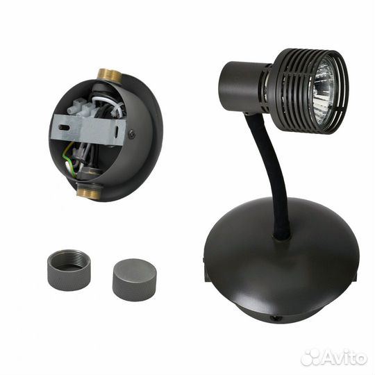 Спот Lussole Loft лофт 2 лампы