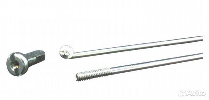 Спицы для колеса велосипеда с ниппелем 186мм (комп