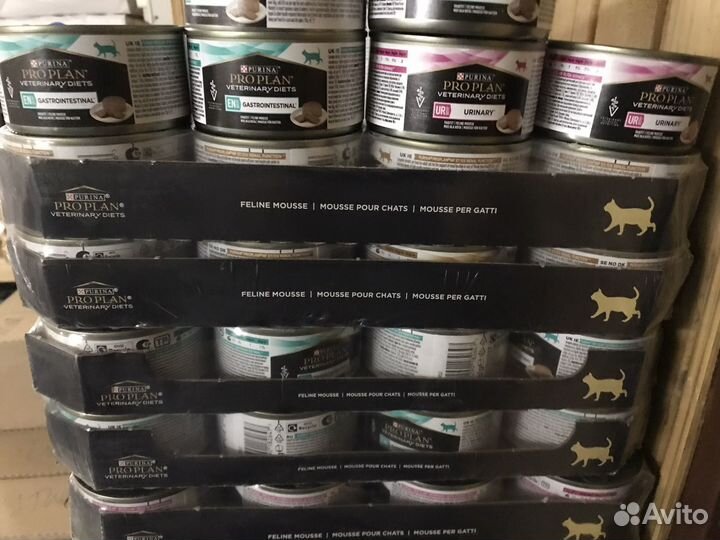 Влажный корм для кошек pro plan