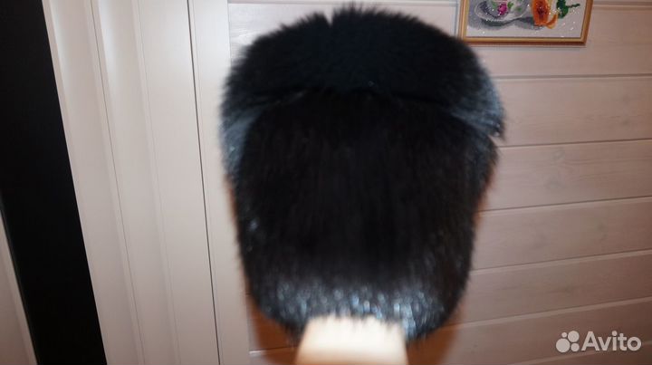Шапка вязаная норковая