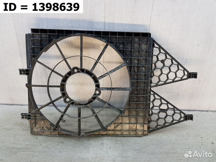 Кожух вентилятора охлаждения Volkswagen Polo 6