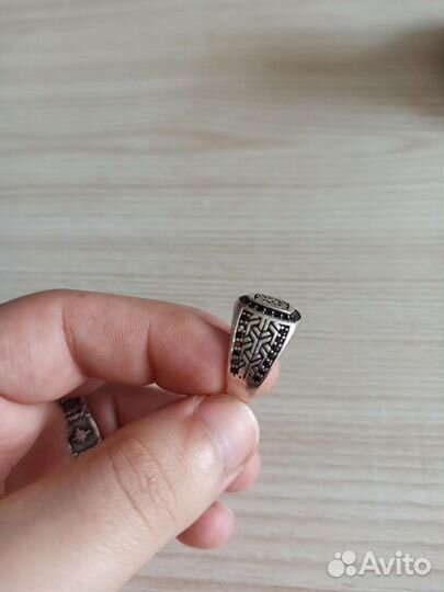 Перстень серебро