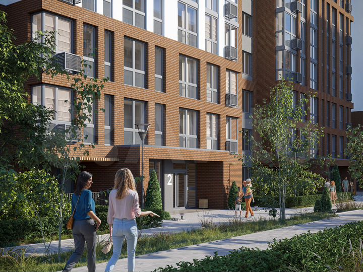 2-к. квартира, 64,2 м², 14/16 эт.