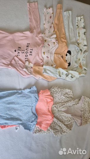 Боди для девочки 74 80 Carter's