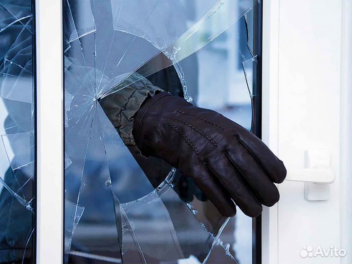 Ремонт окон, стеклопакет Эконом RAL7462