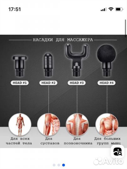 Мышечный массажер Fascial Gun KH-320